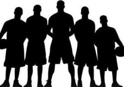 basketball-team-silhouette