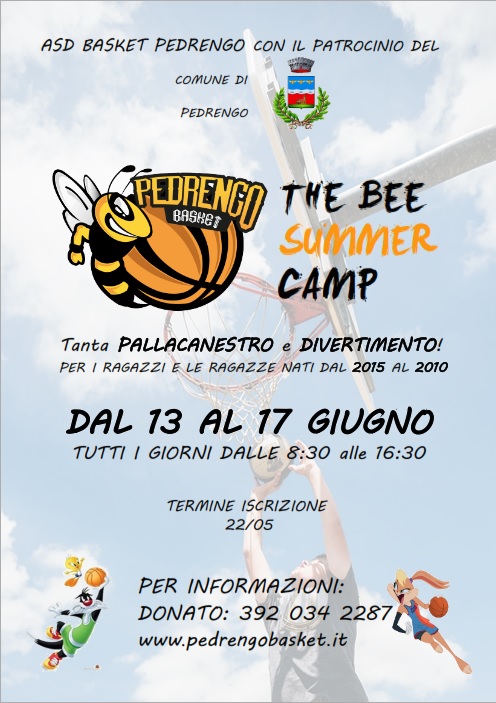 the-bee-summer-camp-2022-locandina
