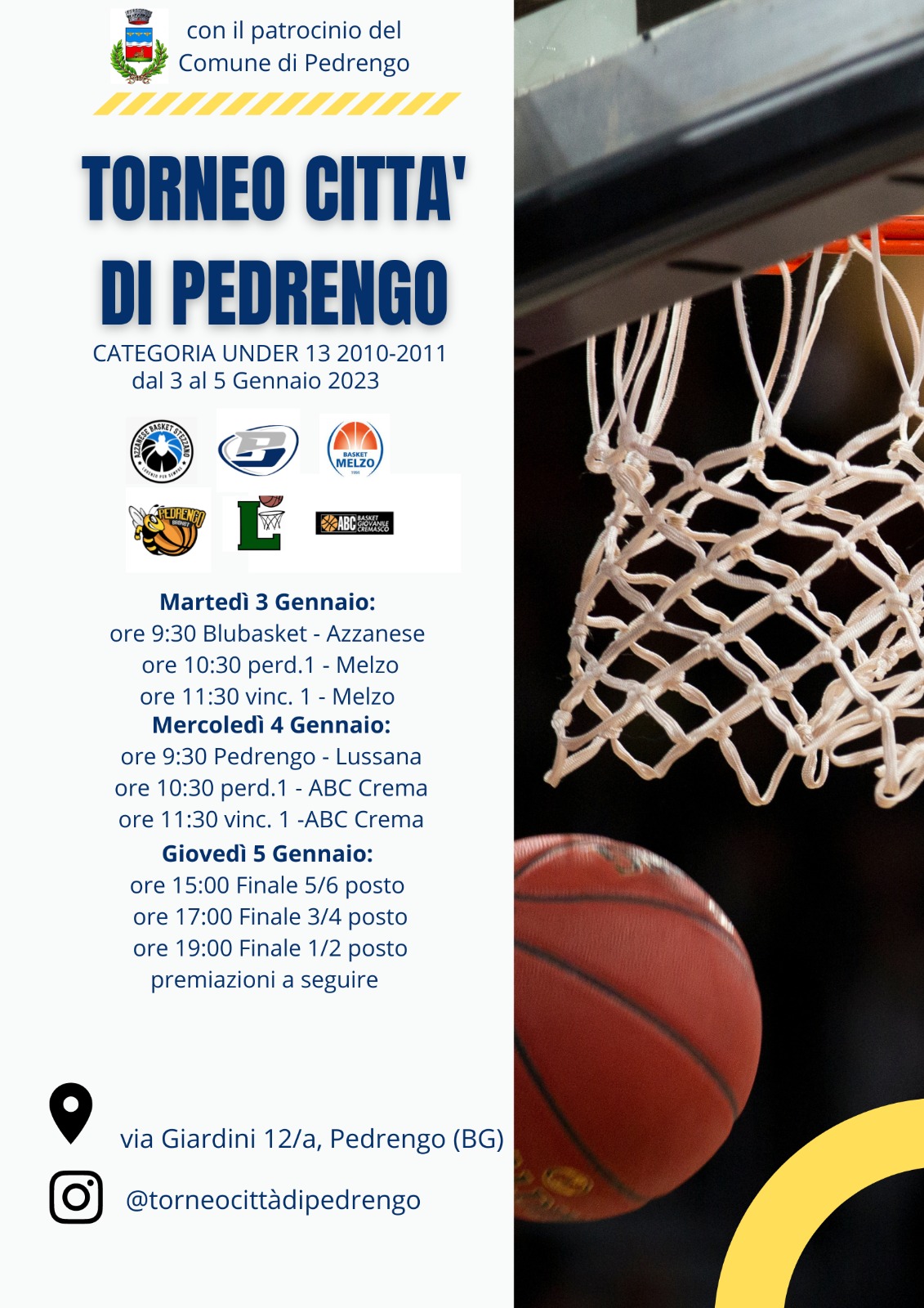 2023-01 Torneo Citta di Pedrengo U13